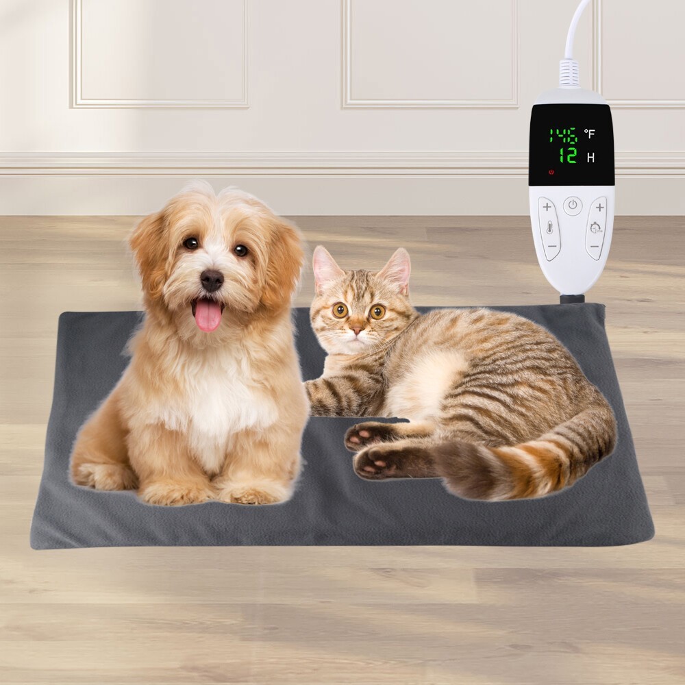 Large Pet Heating Pad Electric Blanket Waterproof Mat Warmer Washable Dog Cats