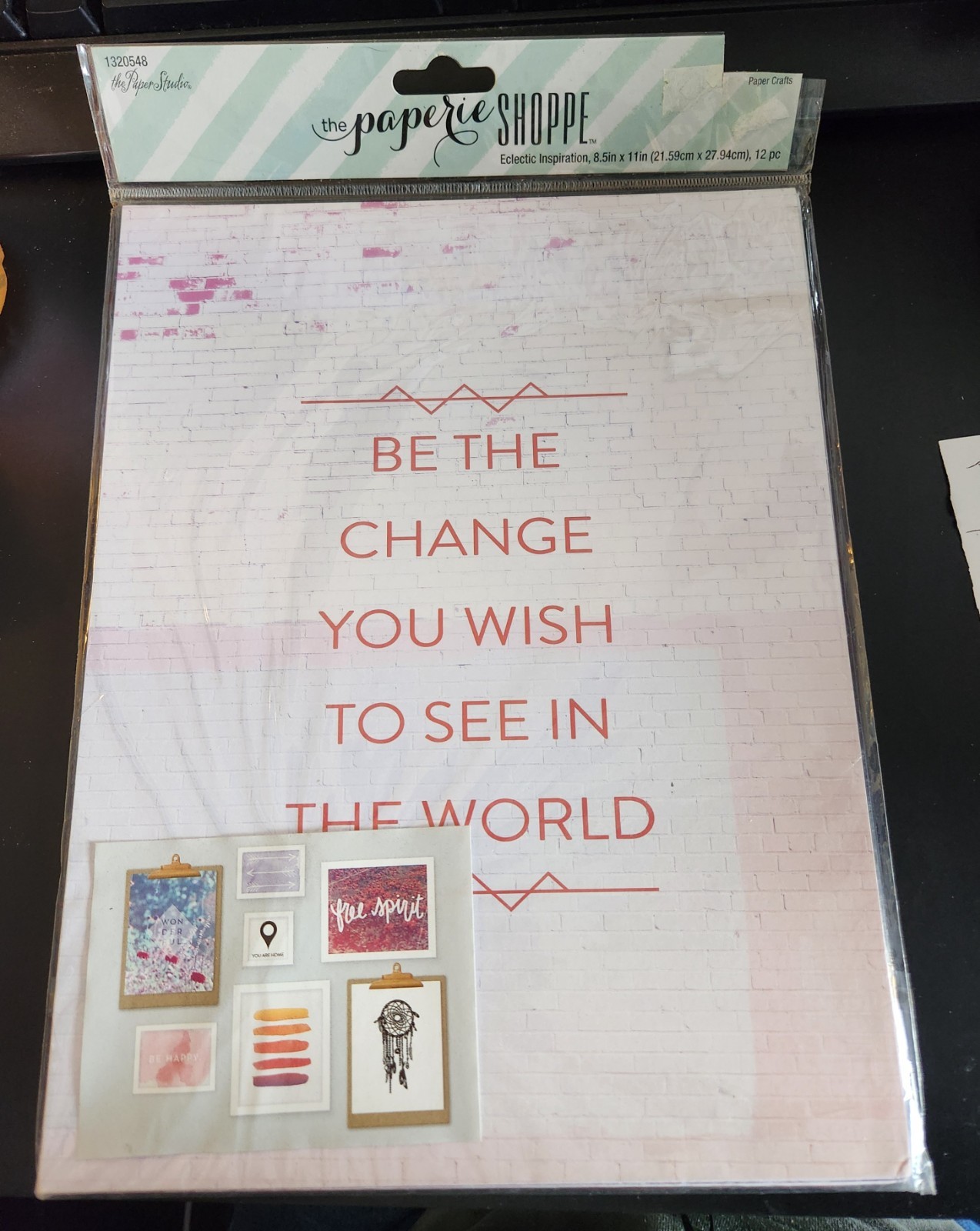 The Paperie Shoppe Paper Studio Eclectic Inspiration - 12 sheets - 8.5" x 11"