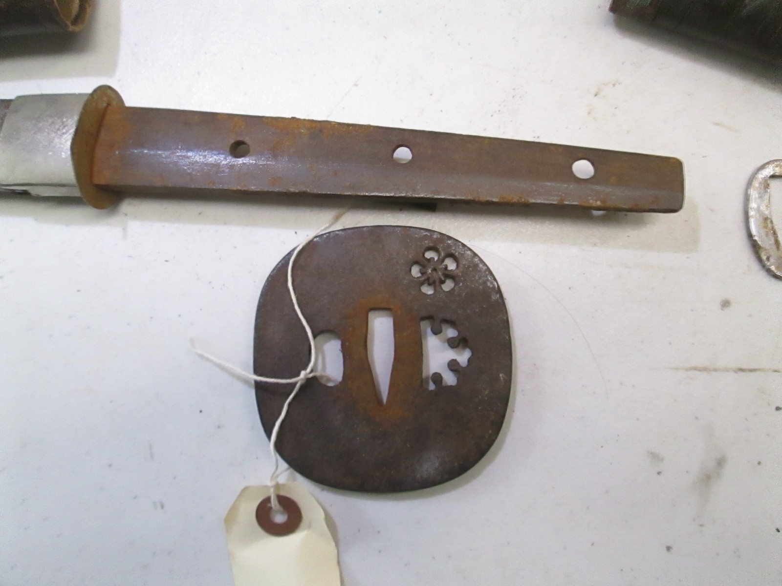 OVER 300 YEARS JAPANESE KATANA SAMURAI SWORD & SCABBARD LONG BLADE 27.75" #L10