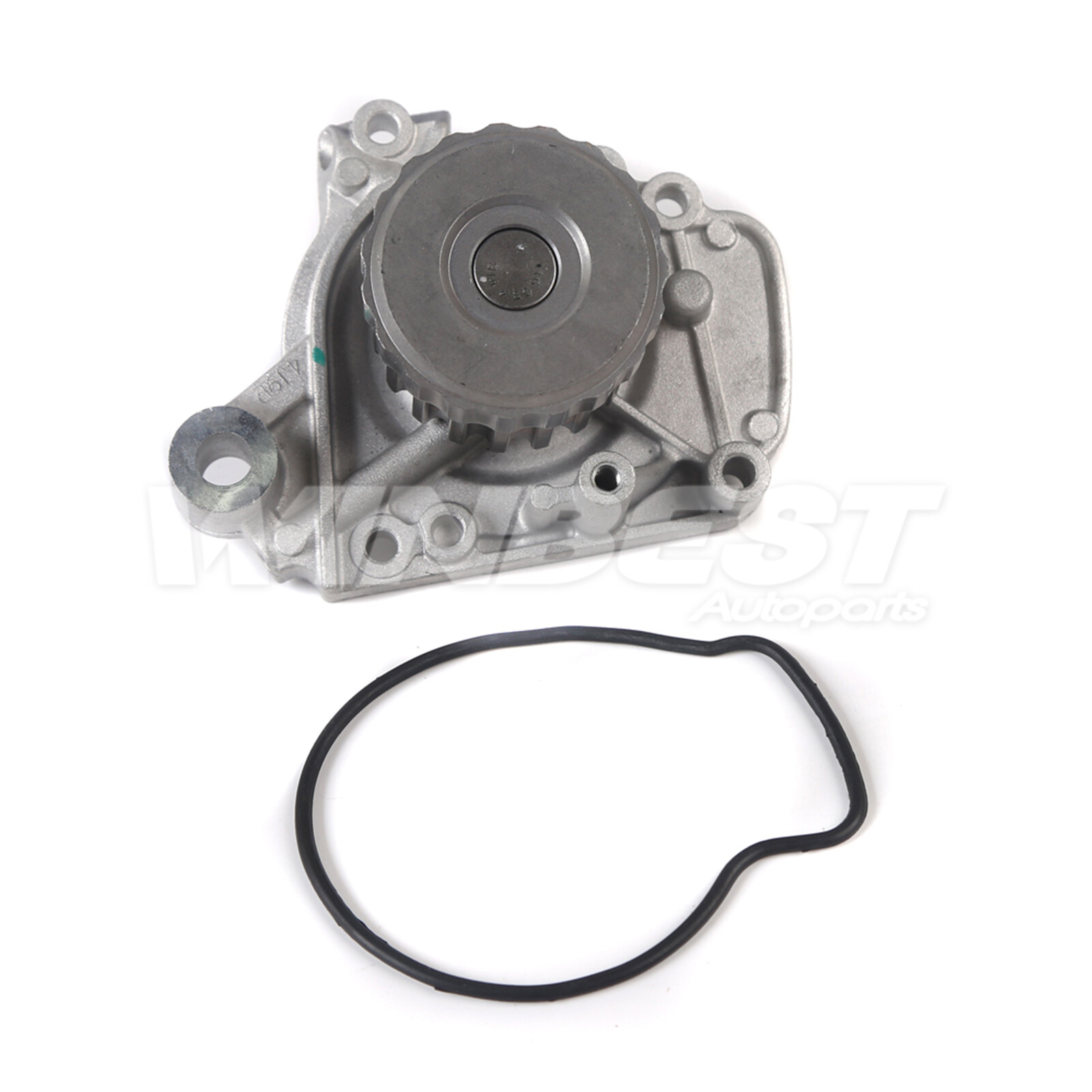 Timing Belt Water Pump w/ 2X Serpentine Belt Kit Fit 01-05 Honda Civic 1.7L L4
