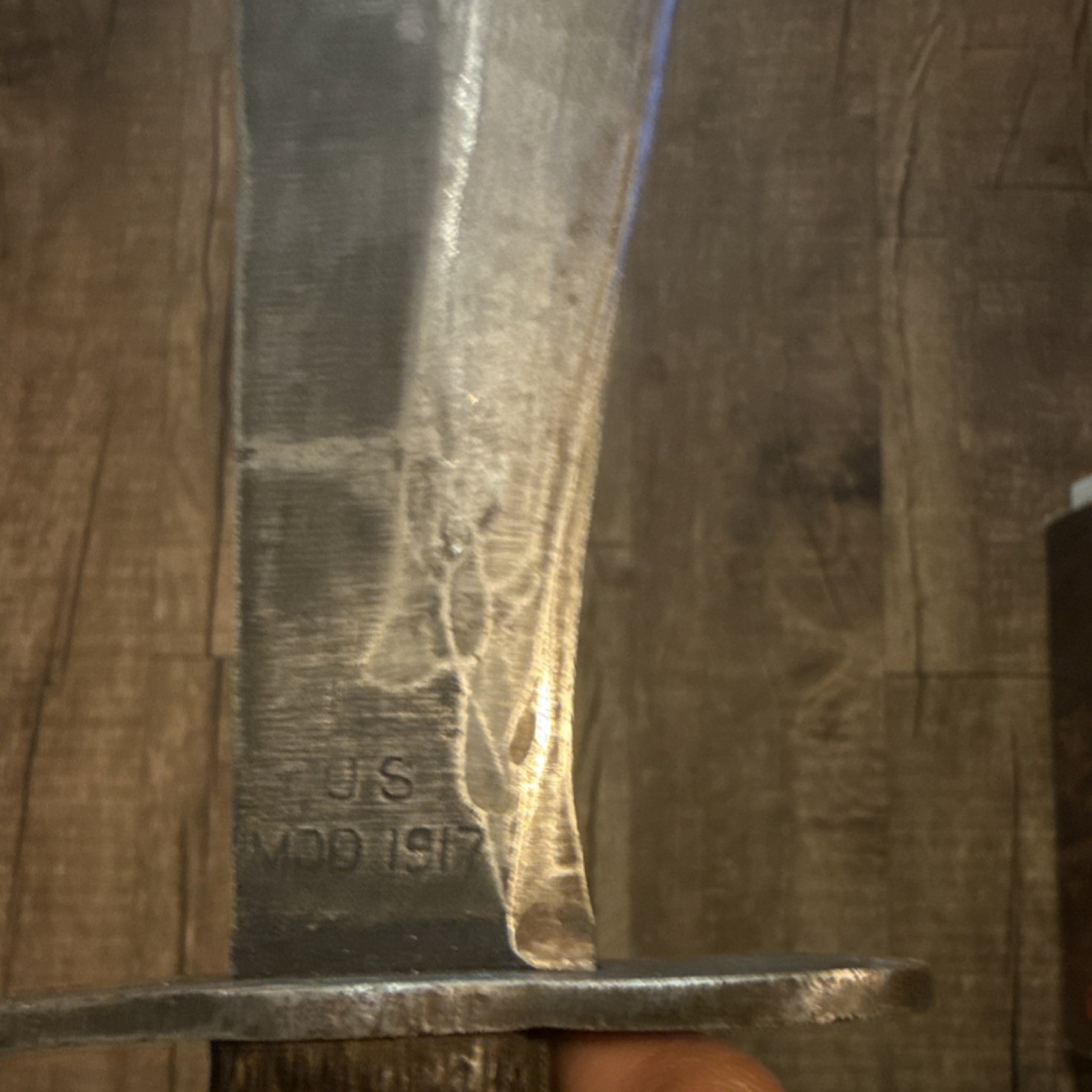 PLUMB PHILA Model 1917 Trench Knife WWI with Scabbard Original US Militaria