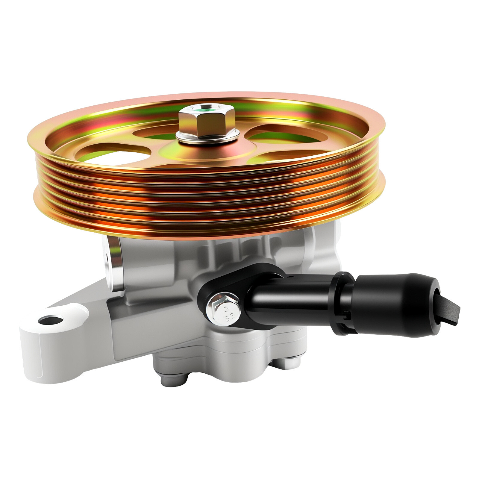 Power Steering Pump w/ Pulley for 2003-2007 Honda Accord V6 3.0L Acura MDX Pilot