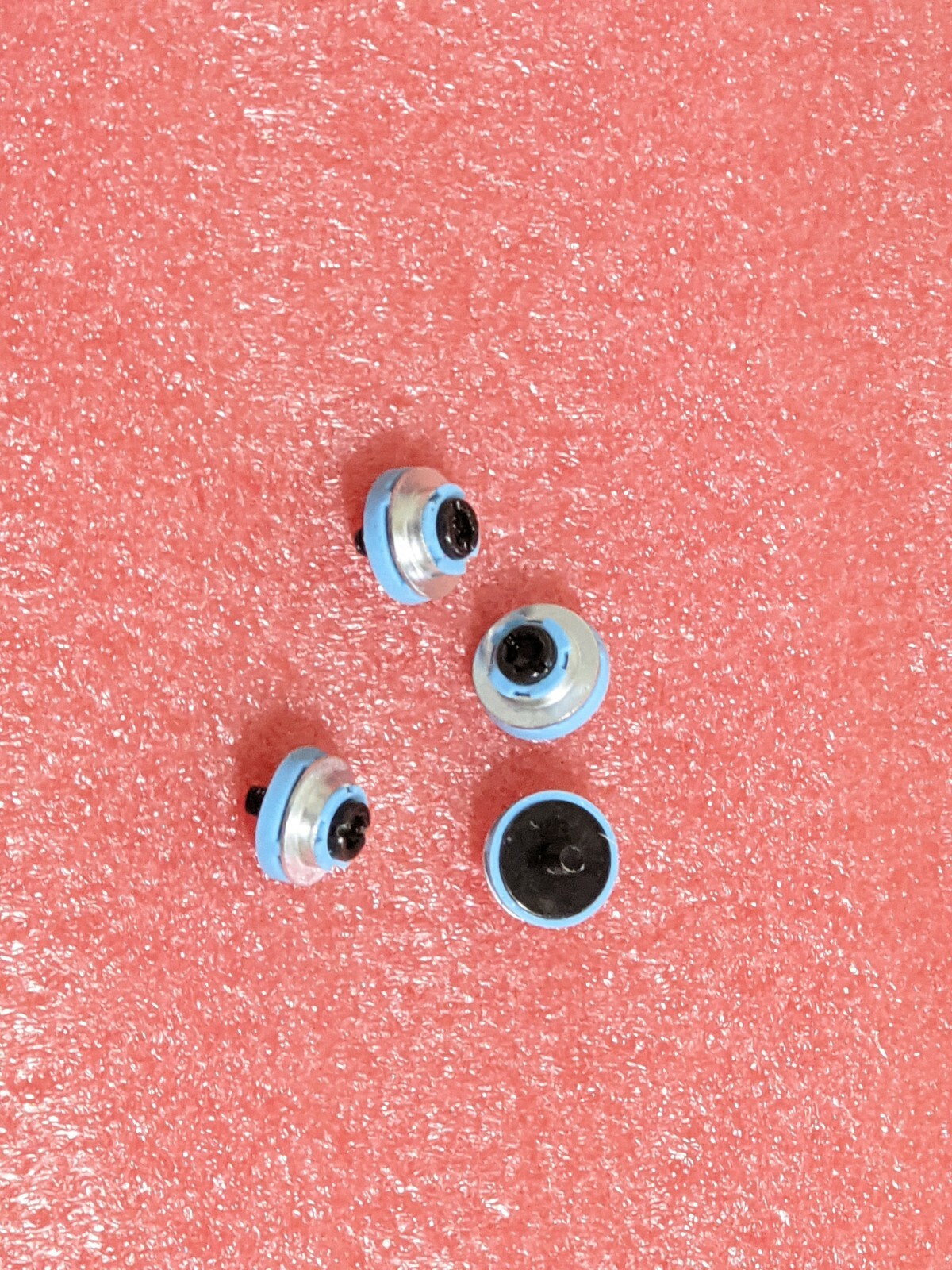 4 new Original black screws 2.5 SSD HDD Hard Disk Mounting Screws for HP desktop