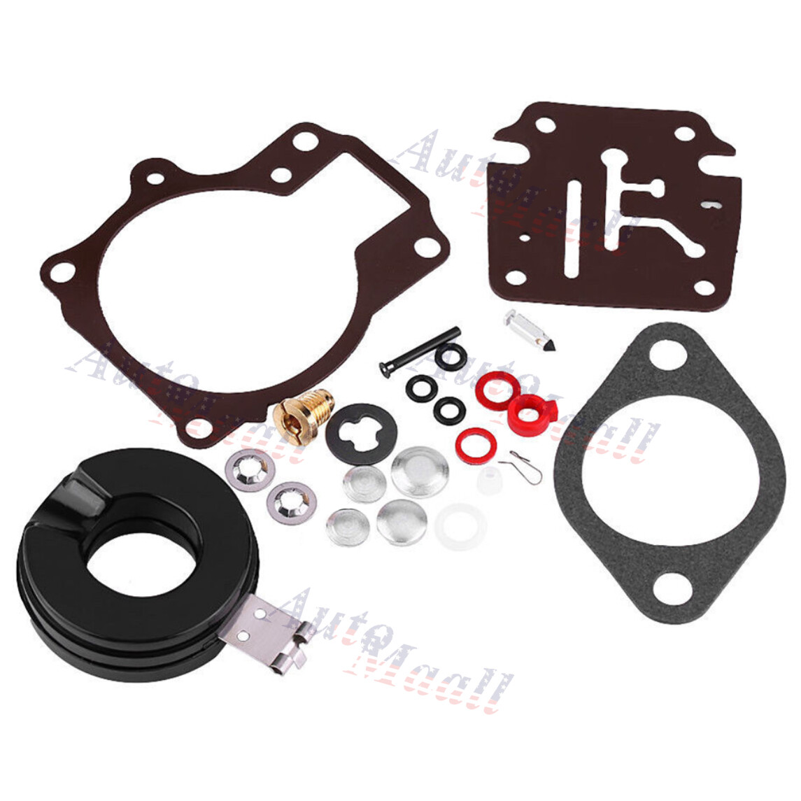 Carburetor Rebuild Repair Kit For Johnson Evinrude 18 20 25 28 30 35 40 45 48 hp