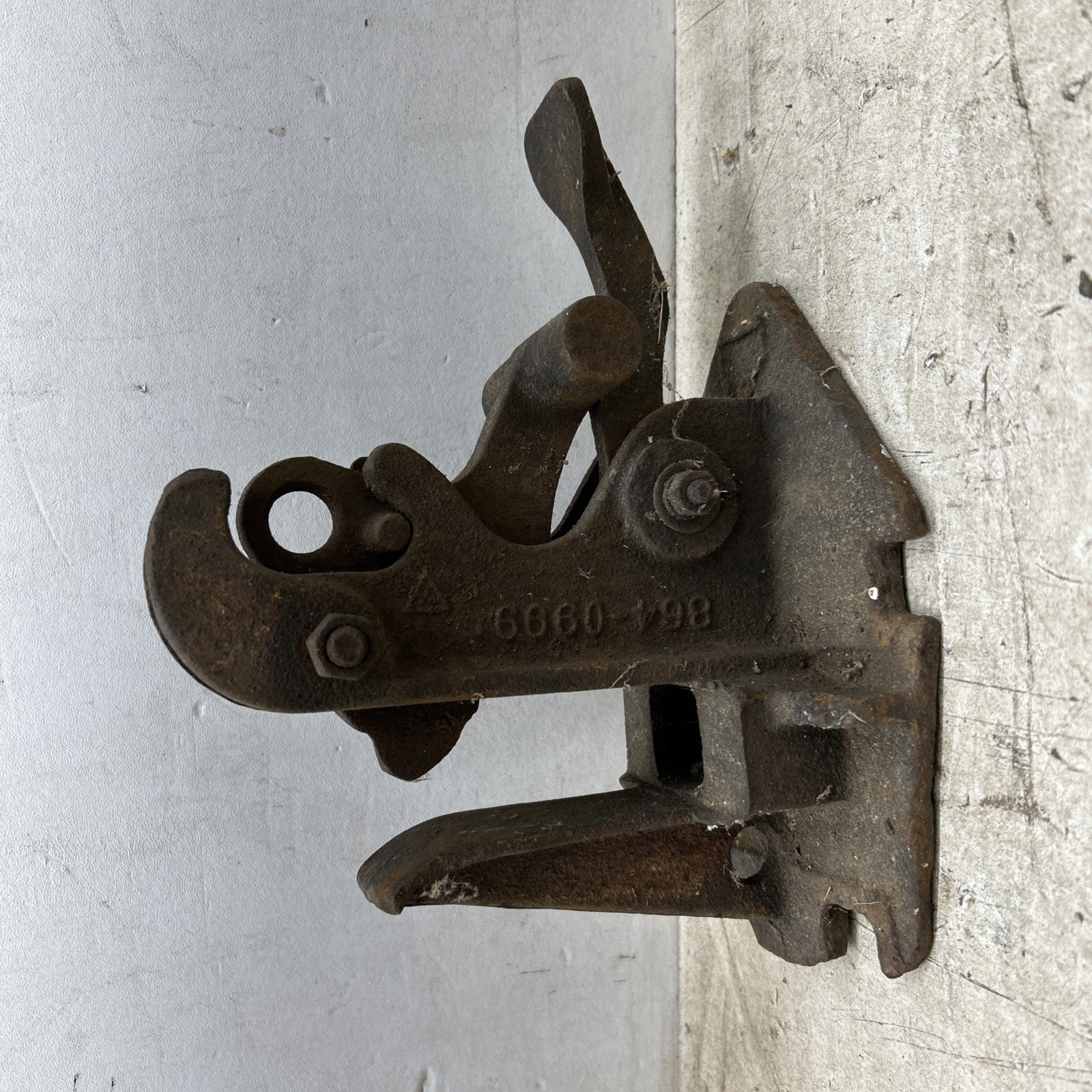 Bethlehem Steel Railroad Track Switch Lock (Used)