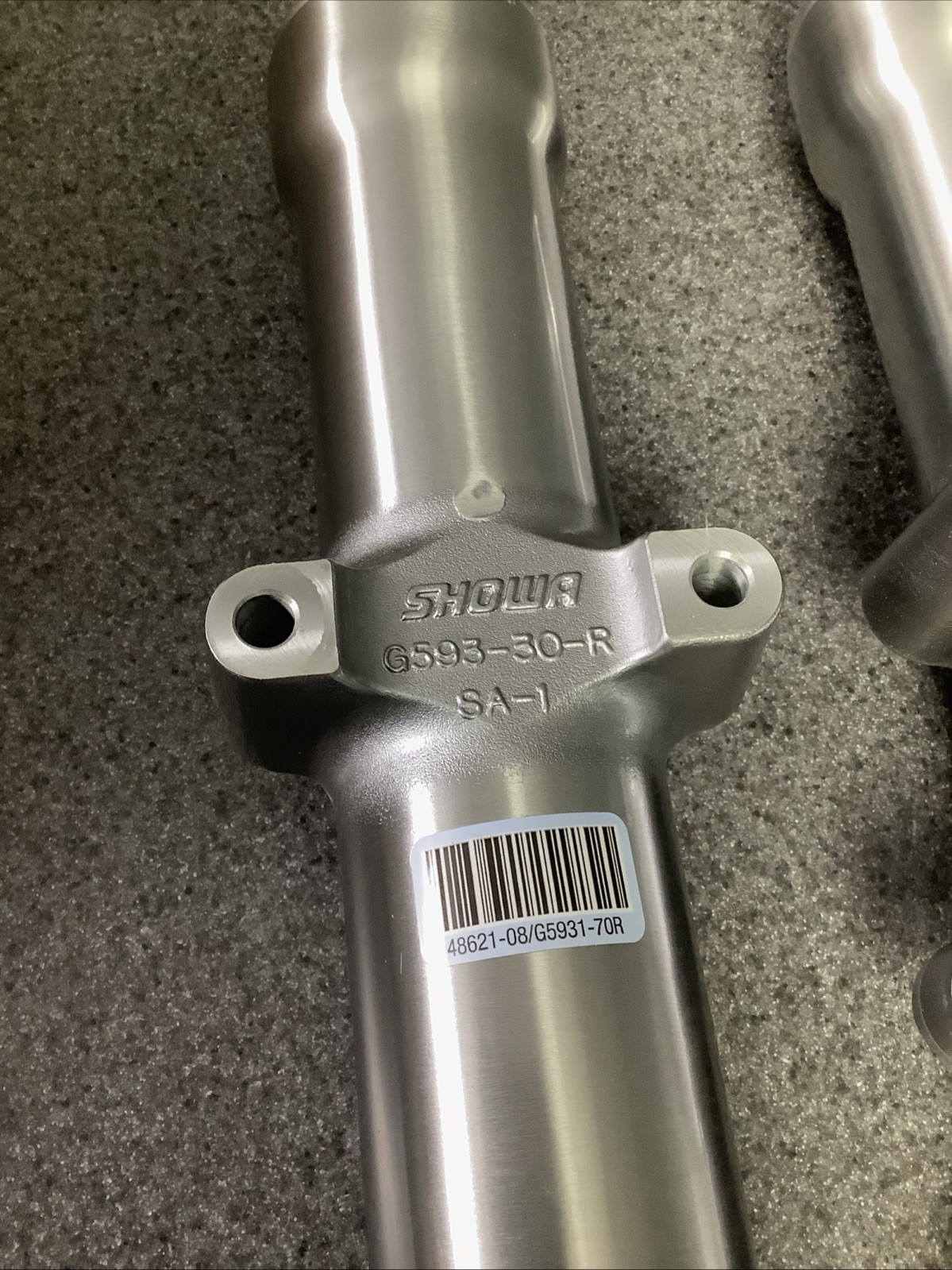 Harley Davidson FXST FXSTB Softail 2007 Right & Left Fork Slider (M57A)