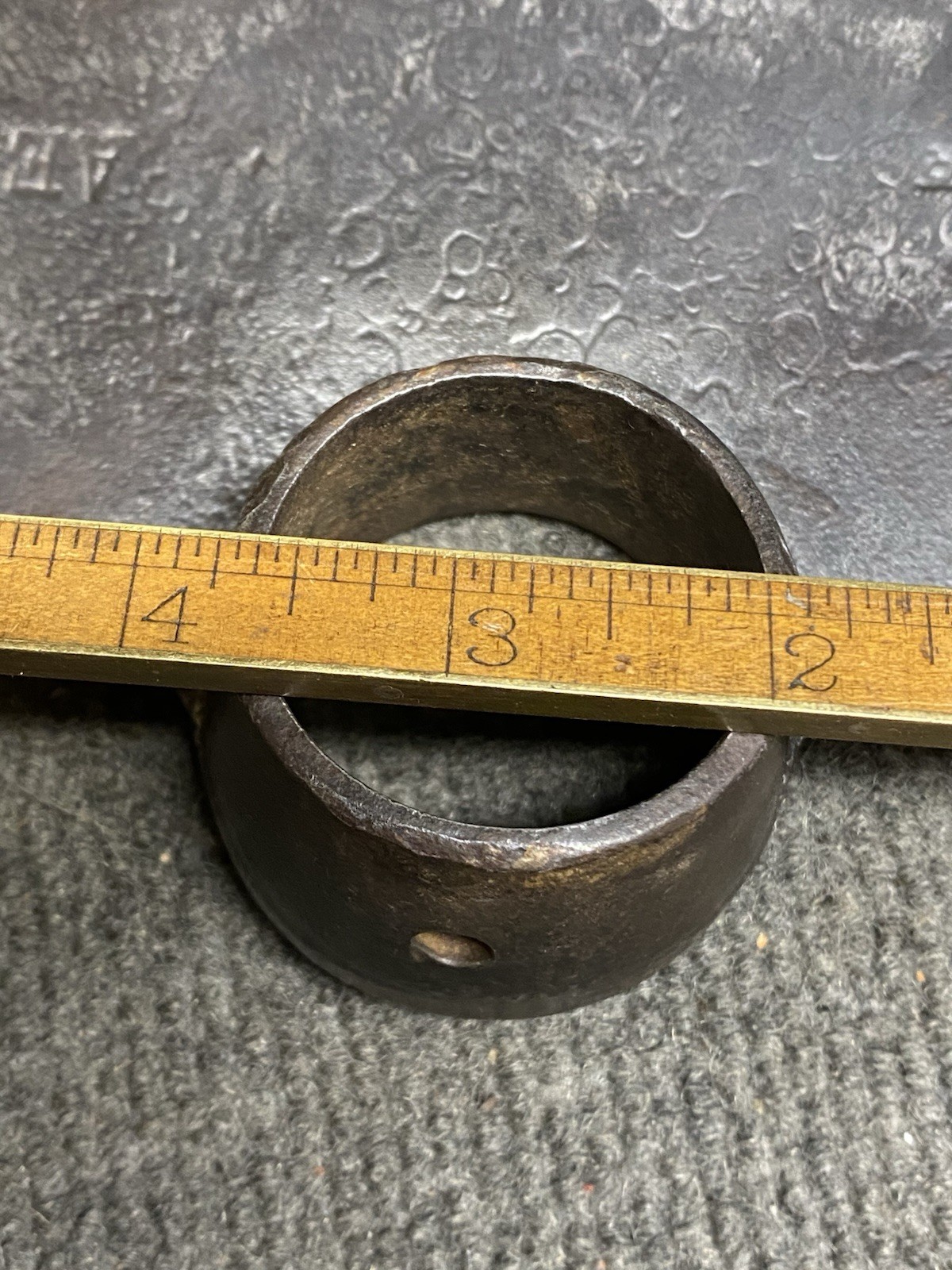 Vintage True Temper Round Eye Gardening Hoe 7-1/2” Wide No. AE2 USA