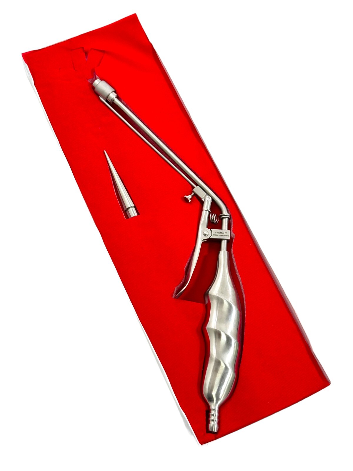 Hemorrhoidal Ligator Suctioning Instrument + Loading Cone - STR- Stainless Steel