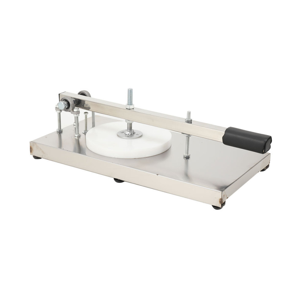 Manual Pizza Dough Press Machine 20cm Stainless Steel Commercial Cake Press