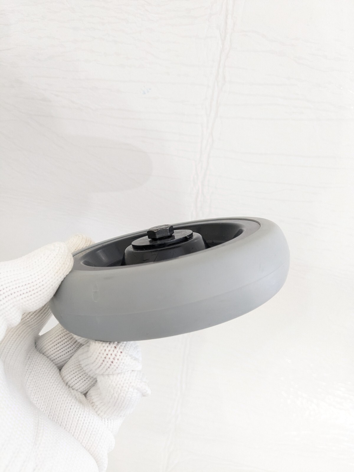 Set of 4 wheels | 5" Diameter wheels for Shopping Cart | Nuts and Bolts included