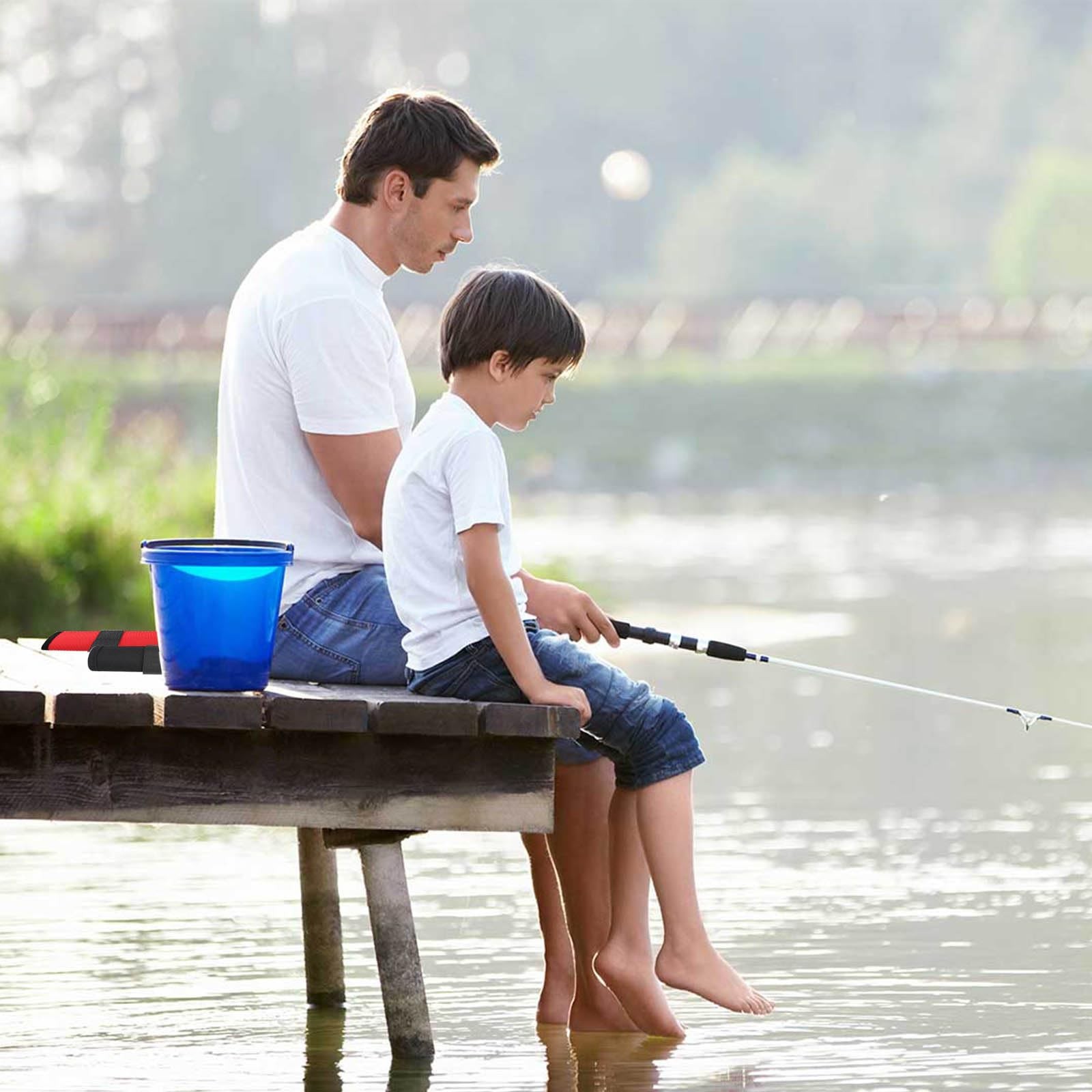 10 Pcs Fishing Lure Wraps - Hook & Lure Protectors Covers for Safe Bait Stora...