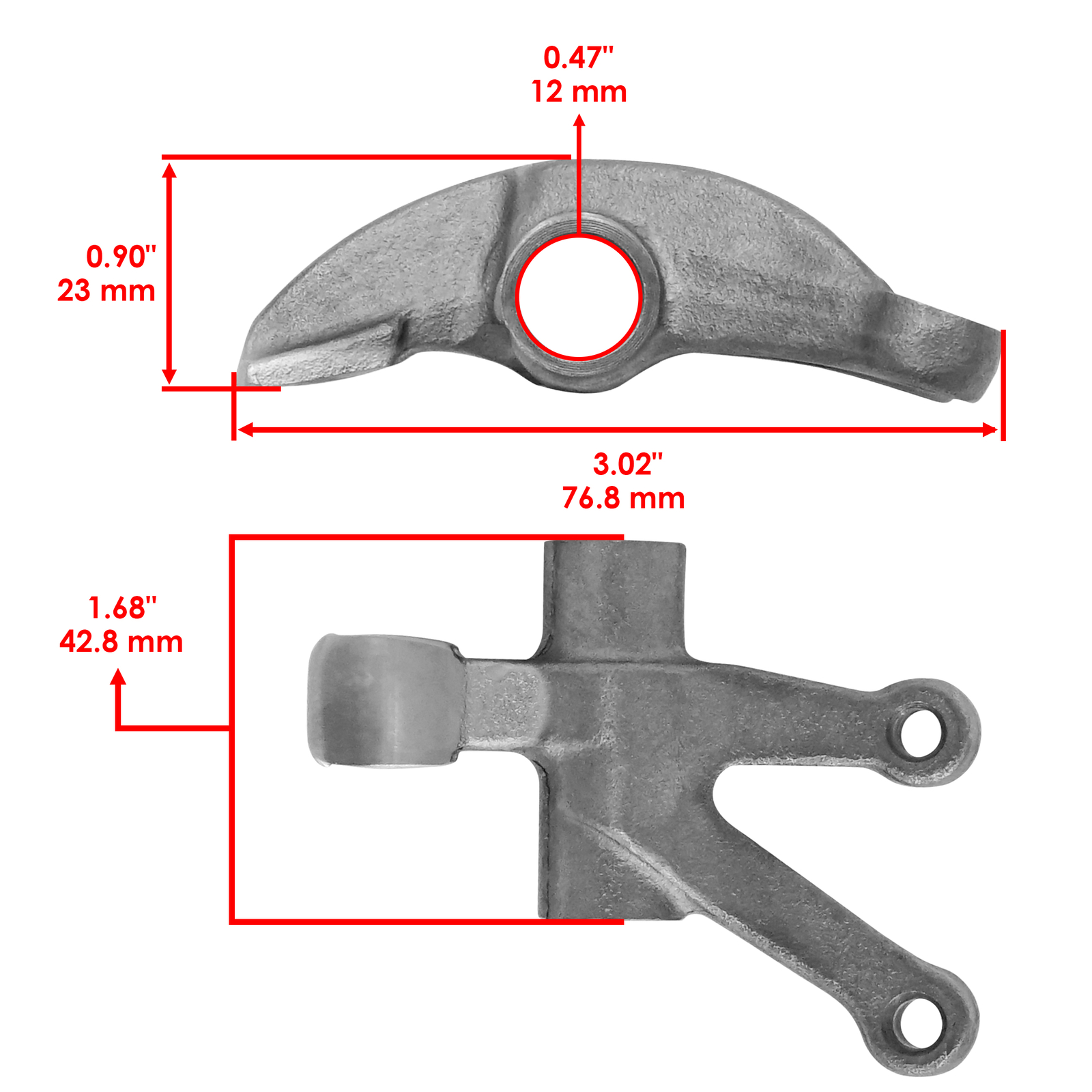 Caltric Camshaft & Valve Rocker Arms For Honda Sportrax 300 TRX300EX 1993-2008