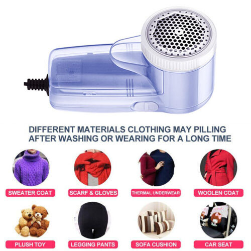 Electric Clothes Lint Pill Fluff Remover Fabrics Sweater Fuzz Shaver Household
