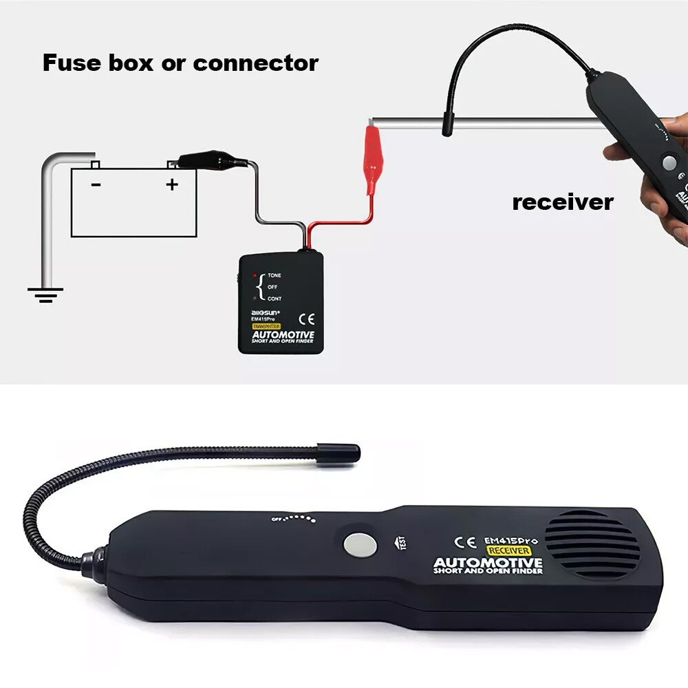 EM415Pro 6-42V Automotive Short Open Finder Circuit Tester Car Wire Tracker Tool