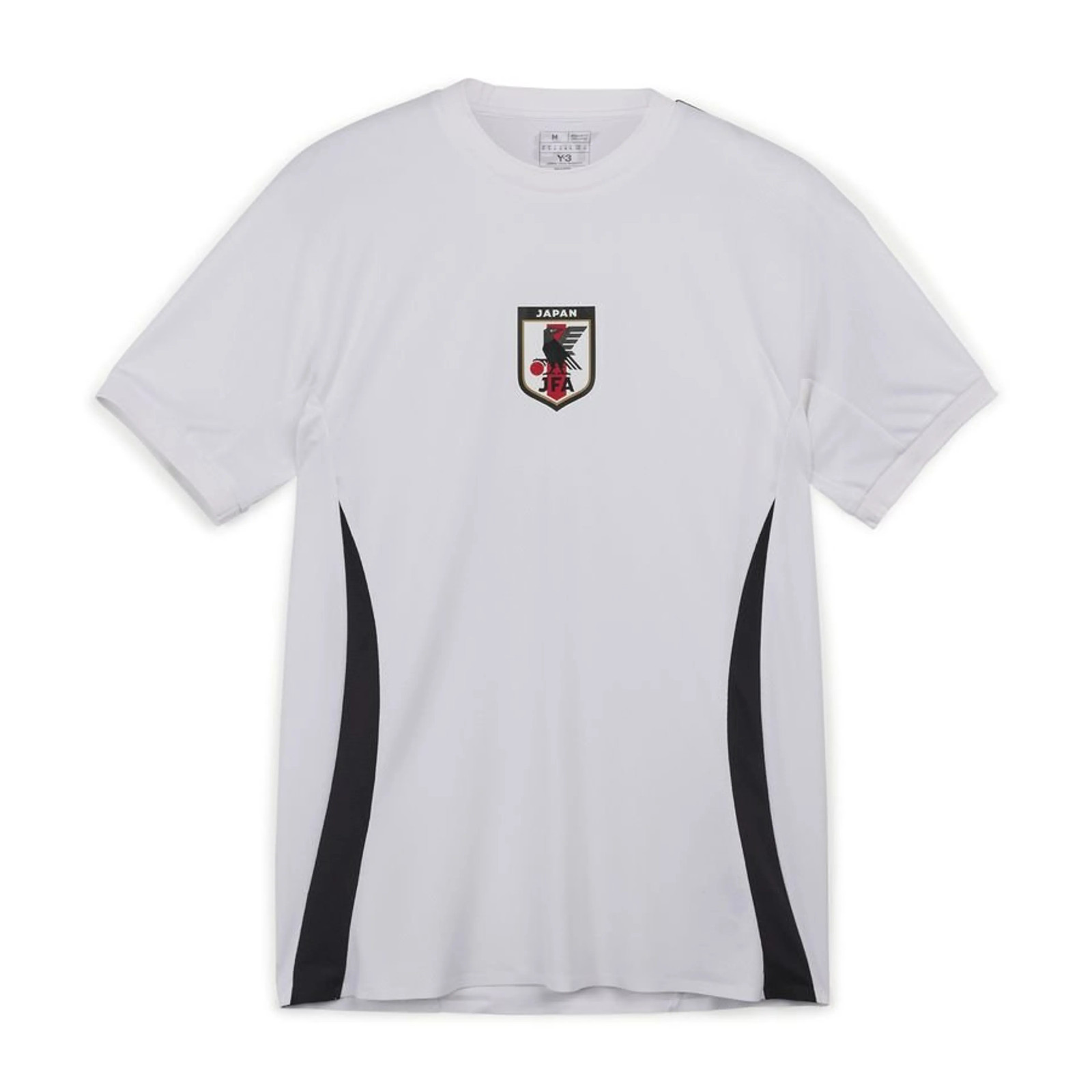 adidas Y-3 Japan Soccer Team Pre Match Jersey White AEROREADY T-Shirt Men Size