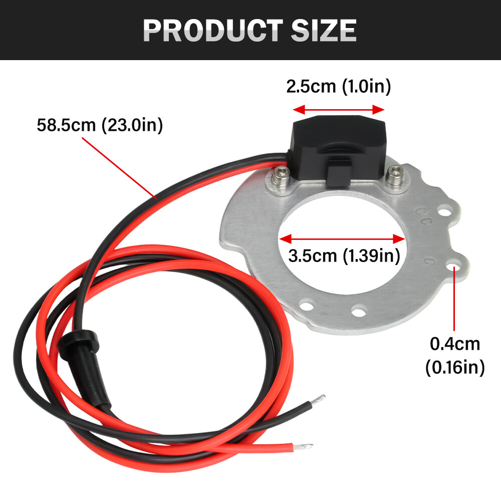 For Ford Tractors 2N /8N/ 9N 500-900 Series,1244A Electronic Ignition Conversion