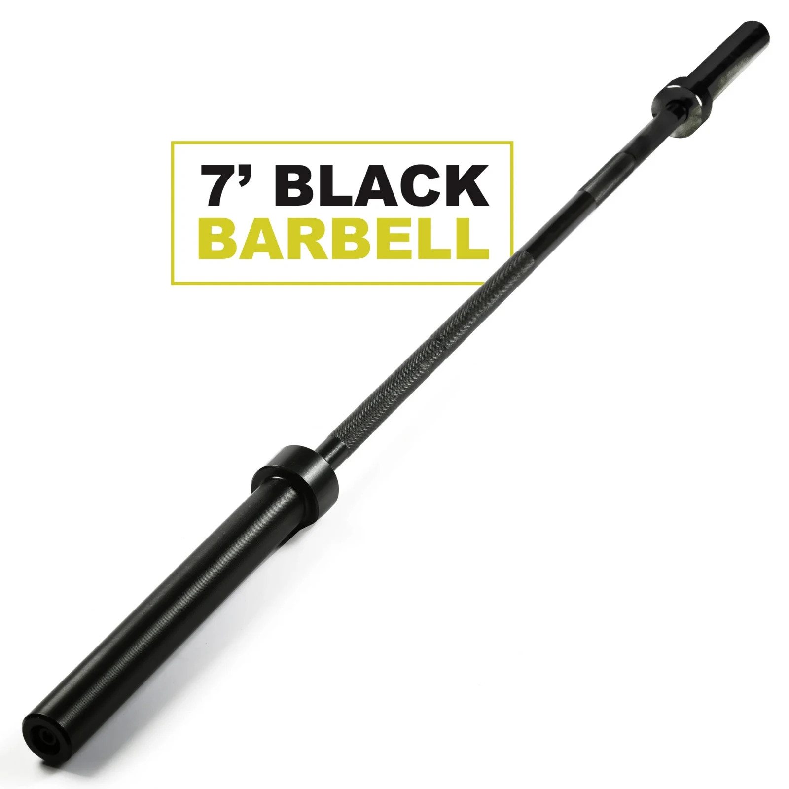 PRCTZ, 2-Inch Olympic Barbell Weightlifting Bar, 7ft, 700-Pound Capacity