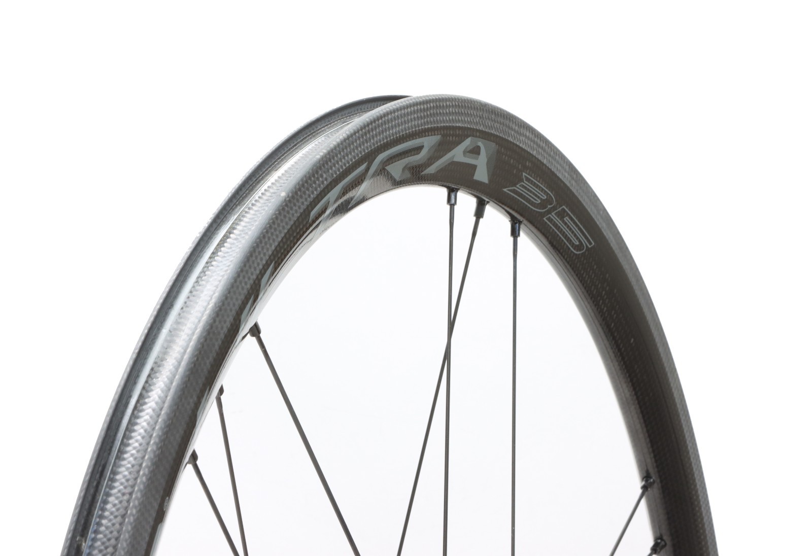 Campagnolo Bora Ultra 35 Carbon Clincher Dark Wheelset Campy 10/11s RIM QR NEW