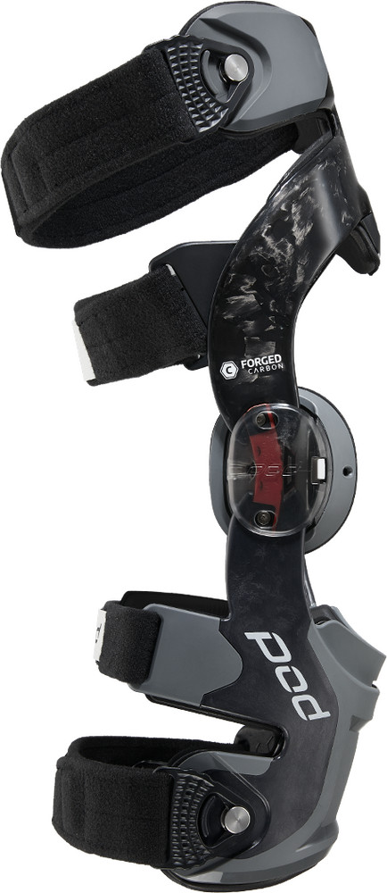 Pod K8 3.0 Protective Knee Brace Carbon - Right Only Brace For Knee Protection