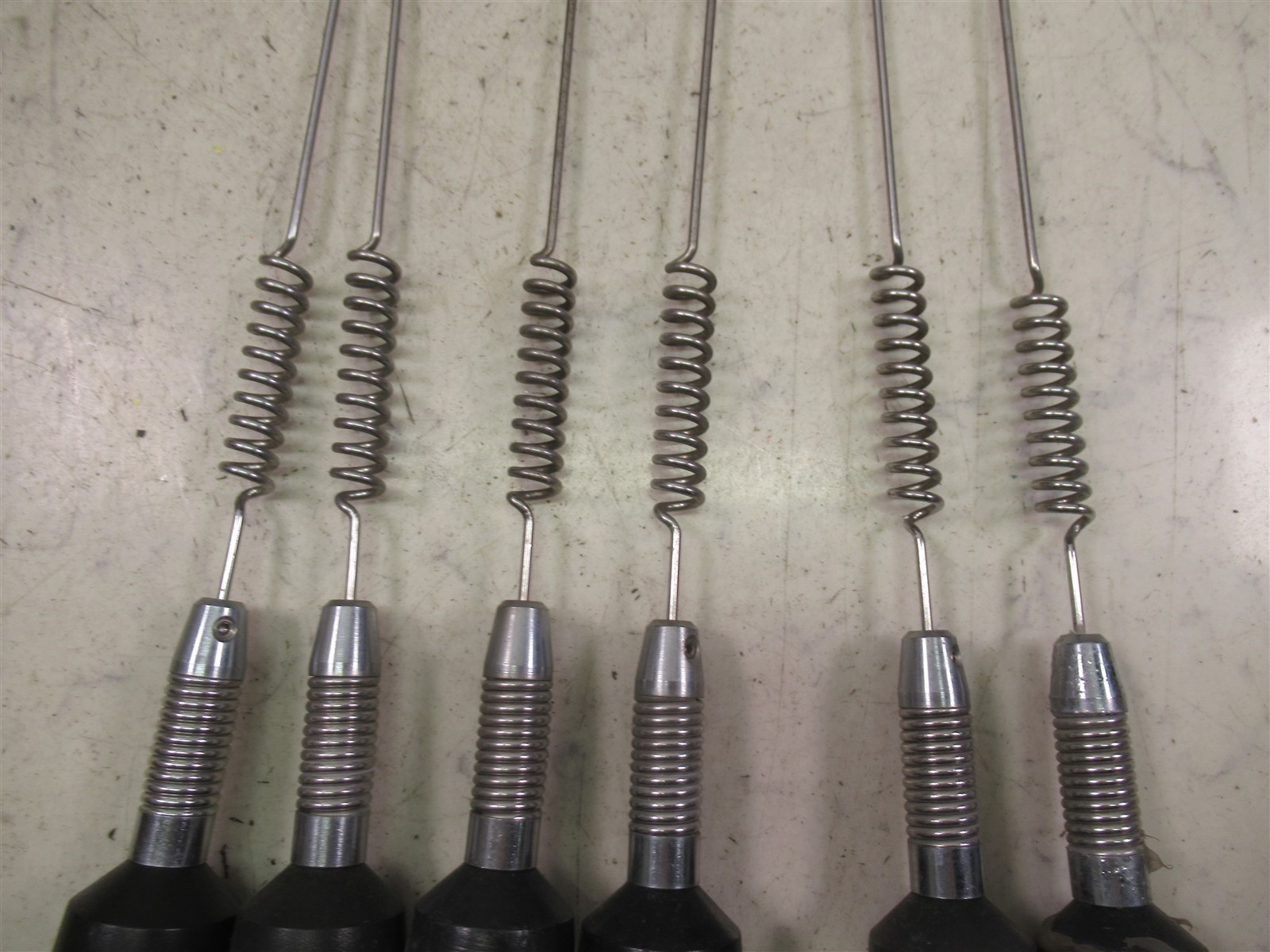 Lot of 19 Motorola Two-Radio Antennas Collinear Through-Hole Mount