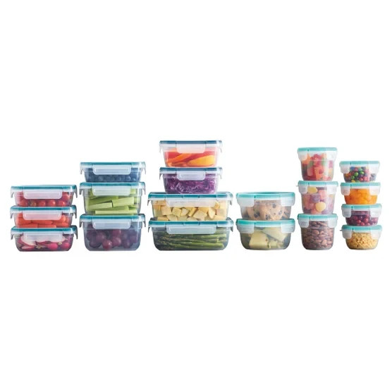 Snapware 38-piece Plastic Food Storage Set NEW in BOX with FREE SHIPPING!