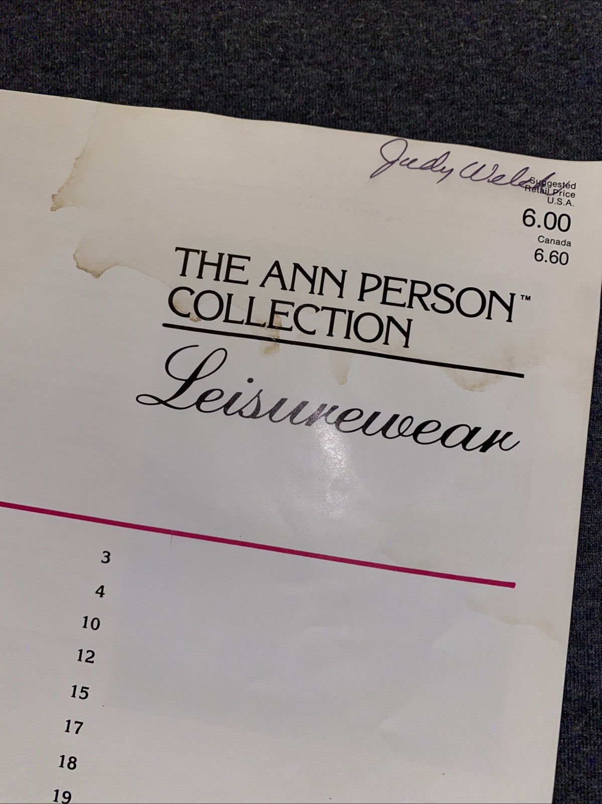 The Ann Person Collection: Leisurewear : Stretch & Sew 1980 paperback READ