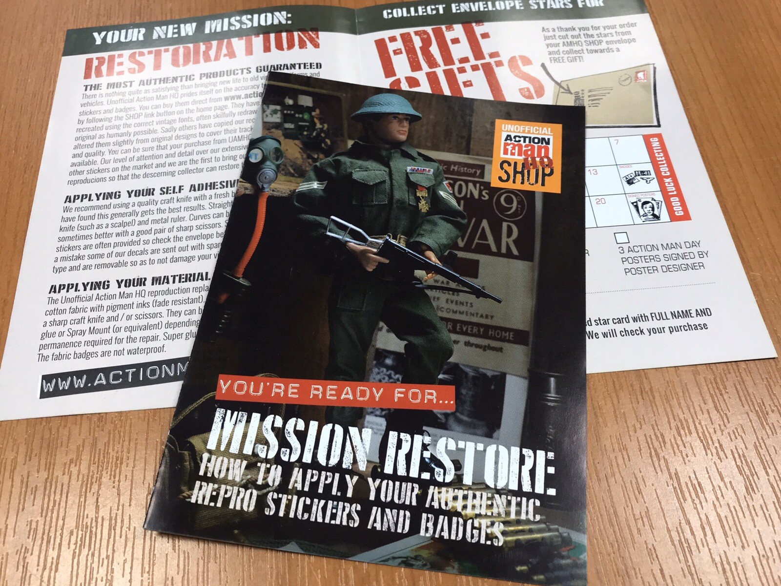 (Action Man) Cherilea Missile Patrol Boat Stickers