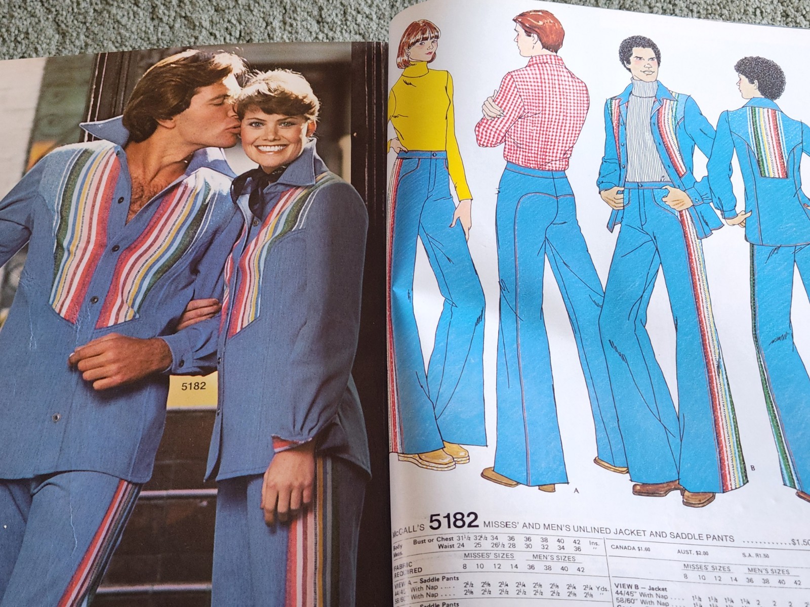 May 1976 McCall's HUGE Store Counter PATTERN CATALOG Halston Laura Ashley Marlo