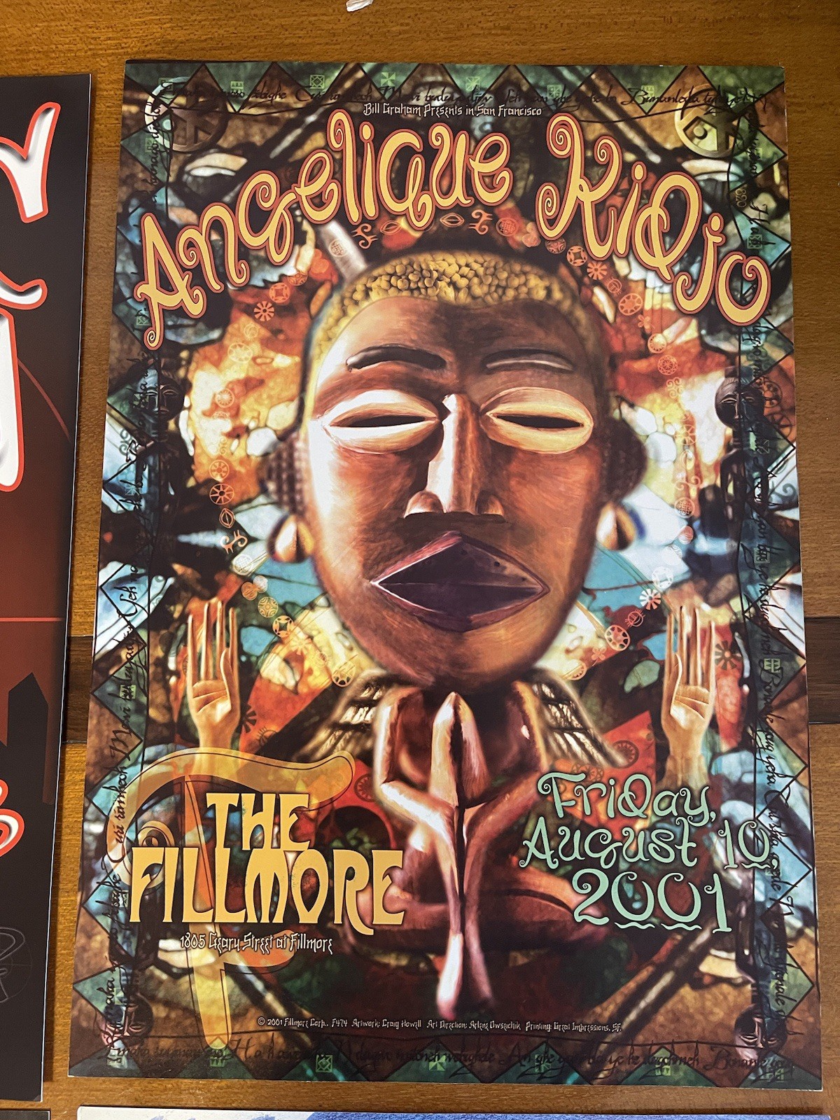 8 Concert Promo Flyers, Herbie Hancock , Fat boy Slim , Bill Graham Presents