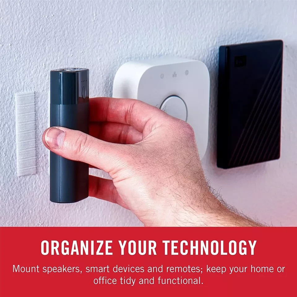 New Sticky Back Tape Self Adhesive Hook Loop Black VELCRO Brand Waterproof US