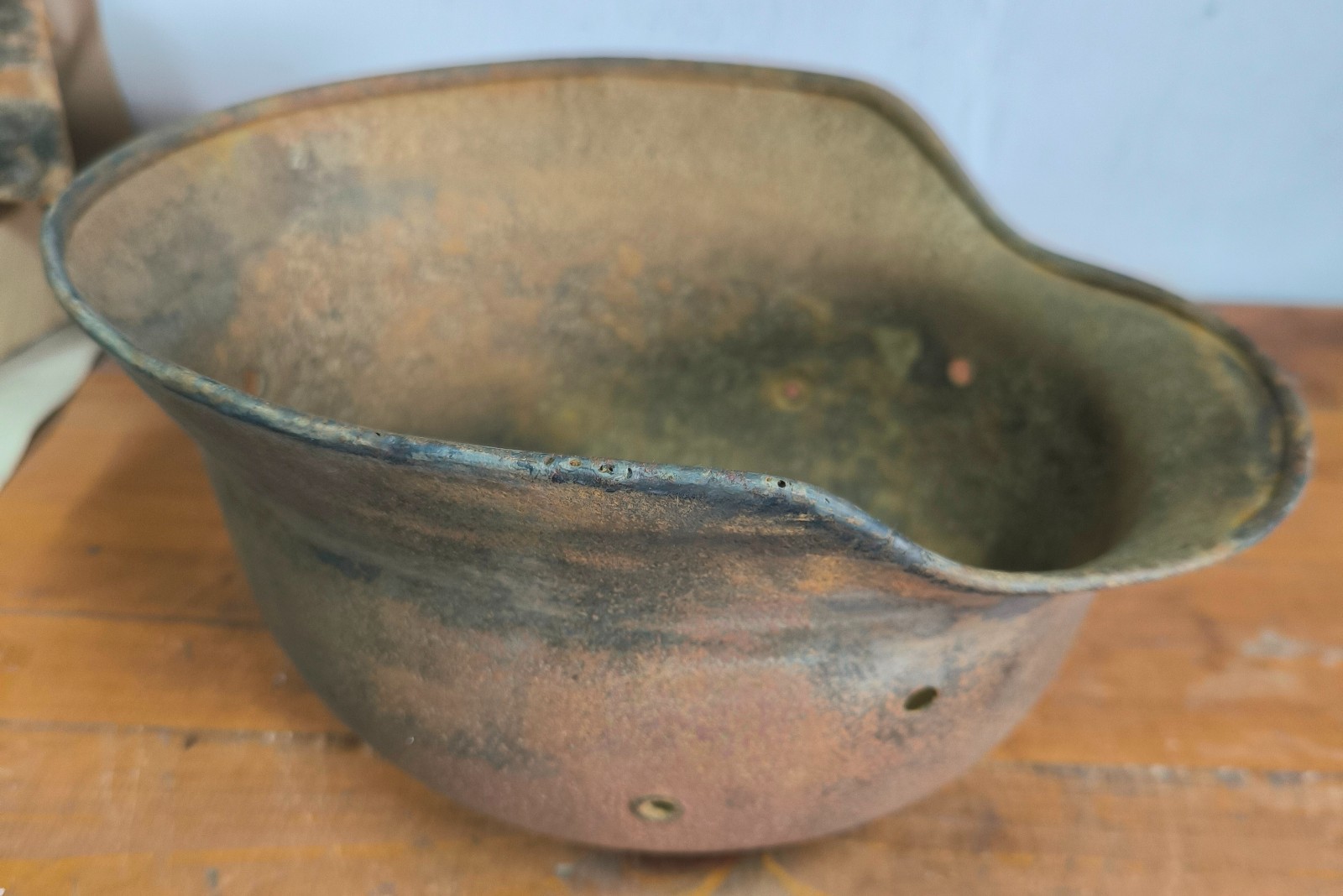 Helmet german original nice helmet M40 size 64 WW2 WWII do it yourself