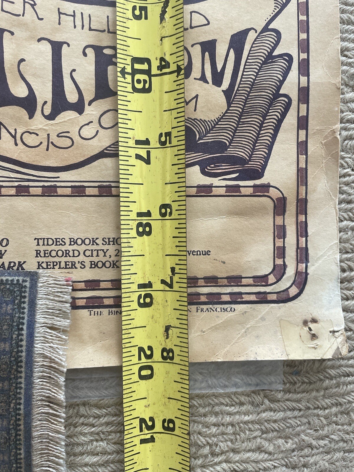 1966 BIG BROTHER & THE HOLDING CO. Sir Douglas Quintet, FD-30 Family Dog Poster