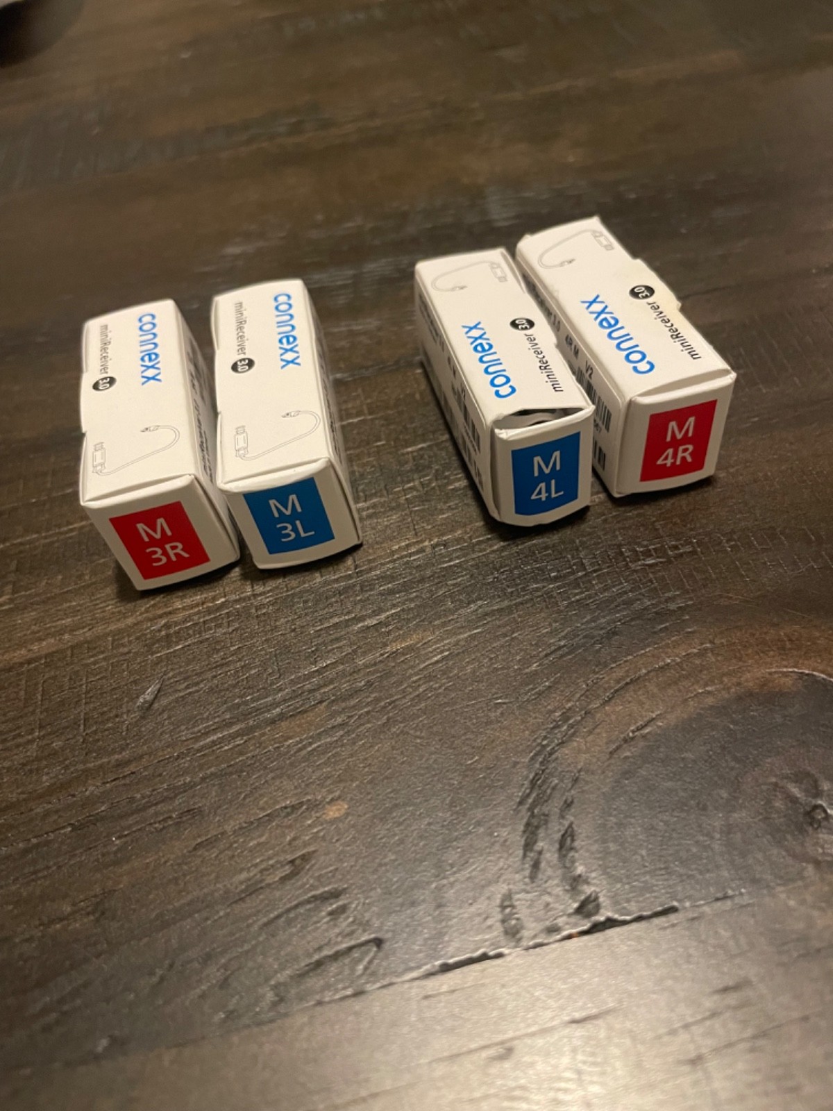 3.0 Connex Signia iX, AX RIC Receiver Wire Miracle left/right sizes: S, M & P