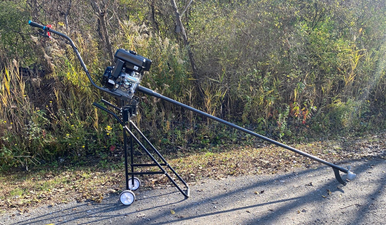 MUD-SKIPPER® Long Tail Mud Motor Kit 8-16hp - 2 Piece Shaft