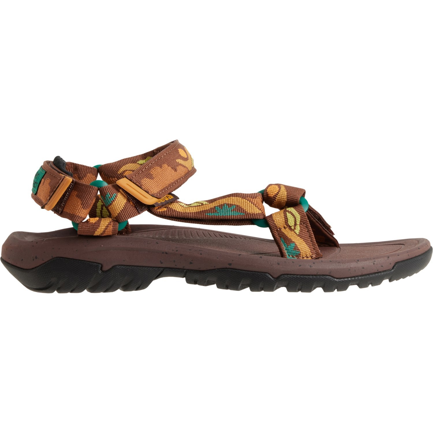 Teva Men's Hurricane XLT2 US 14 Dark Brown Print Adjustable Strap Sandals