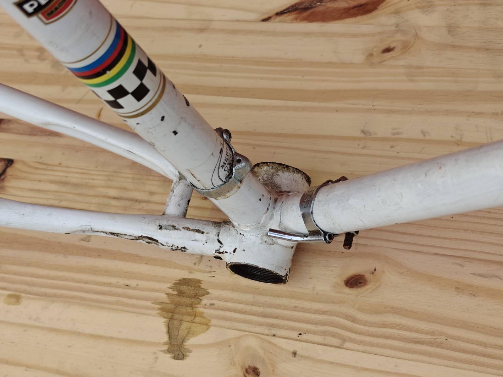 Peugeot PX-10 Vintage Bicycle Frame / Partial Bicycle 54/55cm