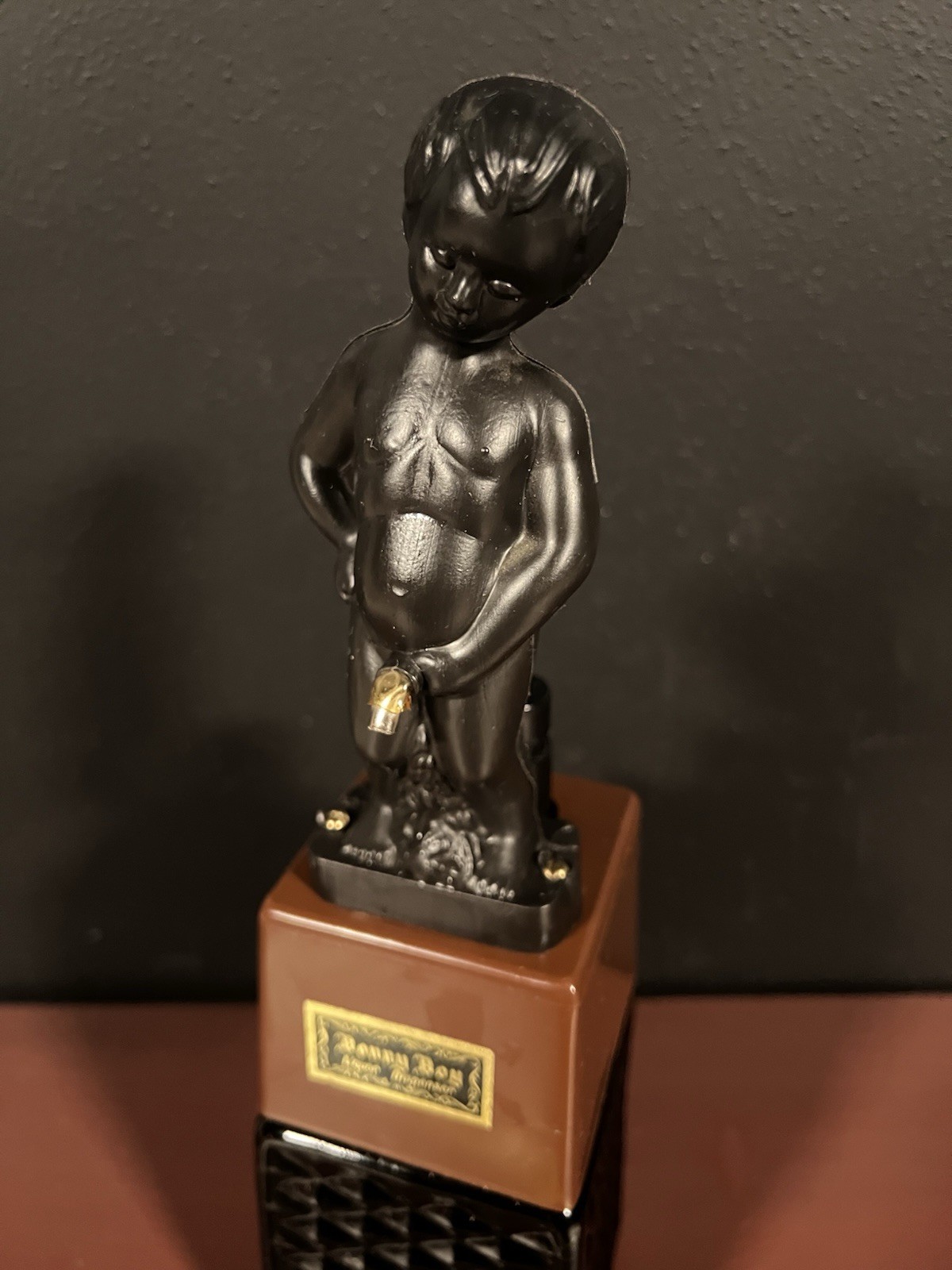 Vintage True Bonny Boy Liquor Dispenser Great Condition Untested Novelty Bar Gag