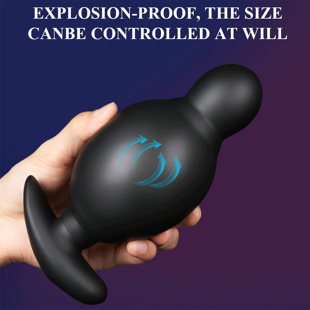 Extra-Large-Inflatable-Male-Prostate-Anal-Butt-Plug-Dildo-Huge-Men-Women-Sex-Toy