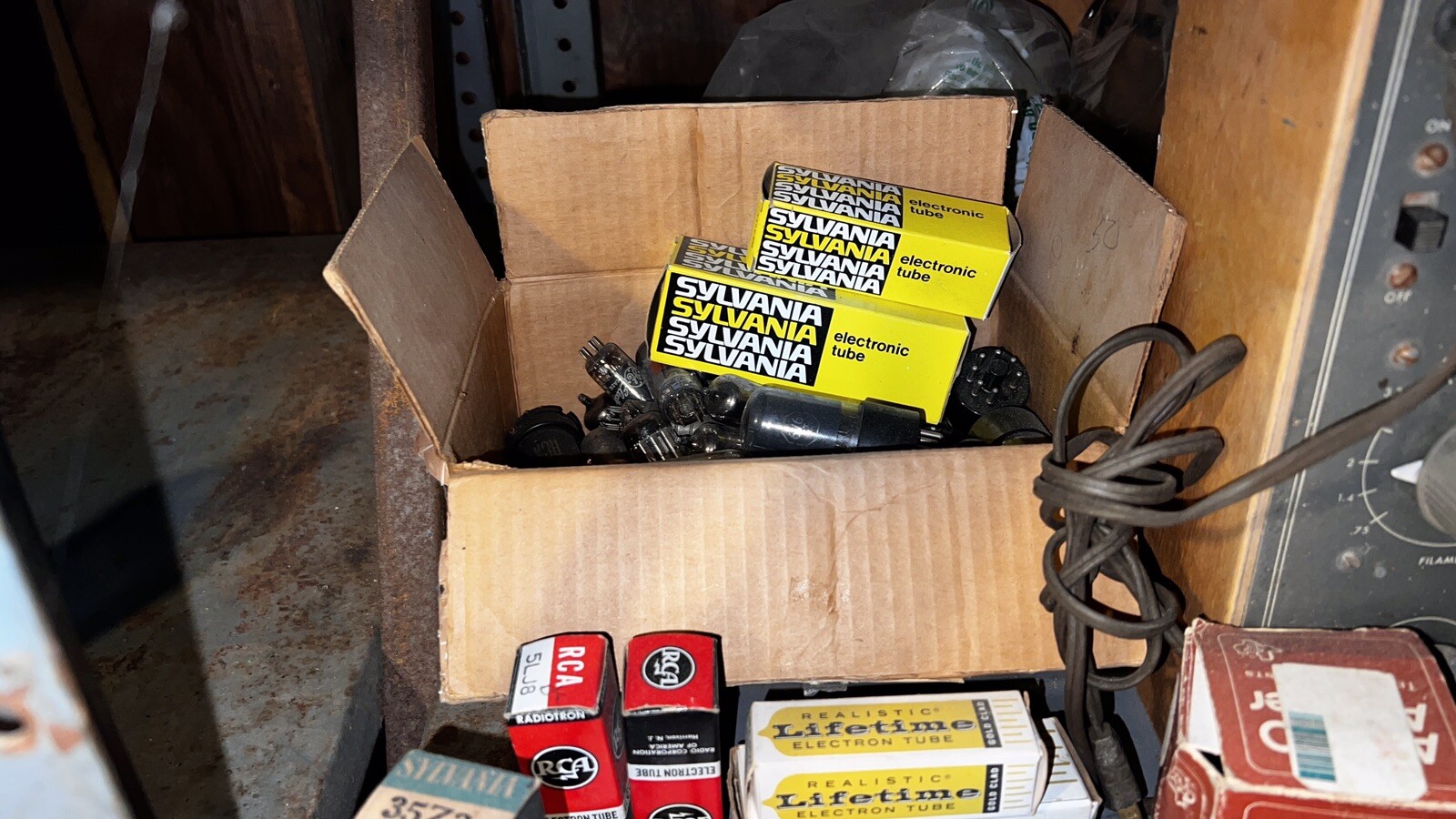 Antique Radios & Tubes. 20’s & 30’s. Also Tube Tester. Pickup.