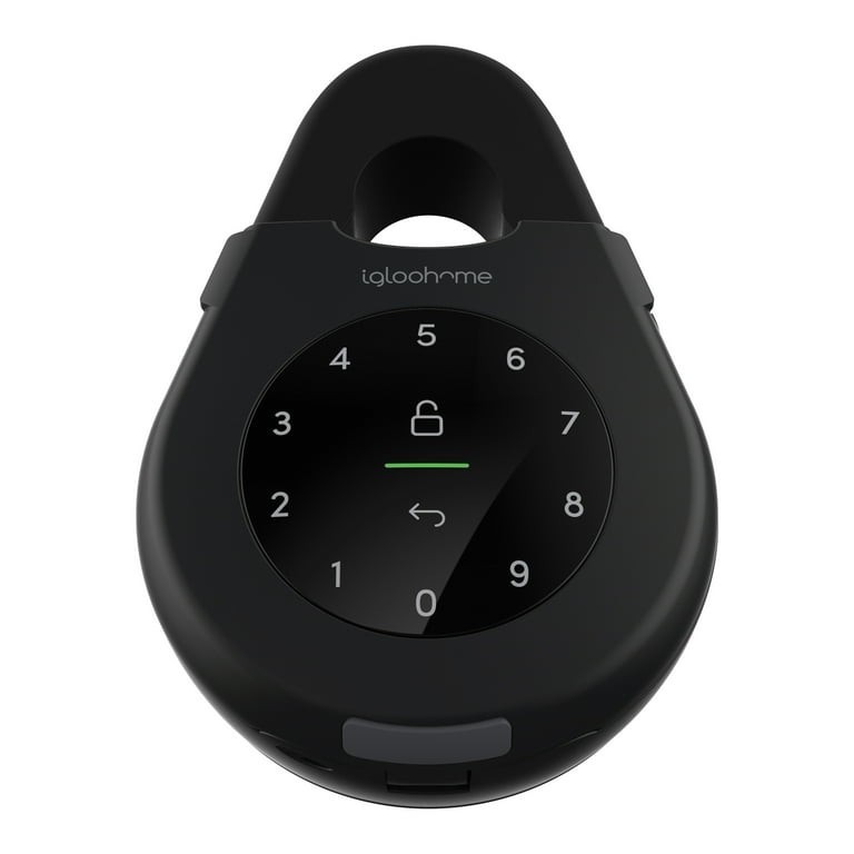 igloohome Smart Keybox 3 Weather-Resistant Key Safe Keypad Black