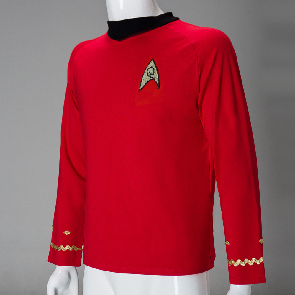 TOS The Original Series Uniform Costume Shirt, New, Free Shipping