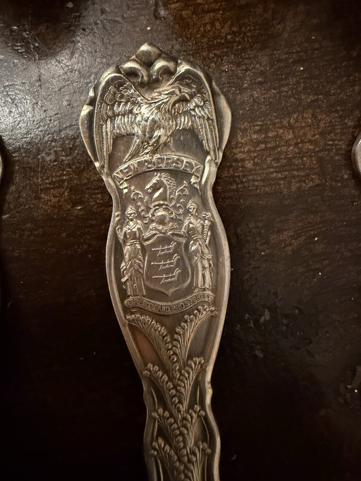 14x Vintage Souvenir Spoons US Collectible 6” Wm Rogers & Son