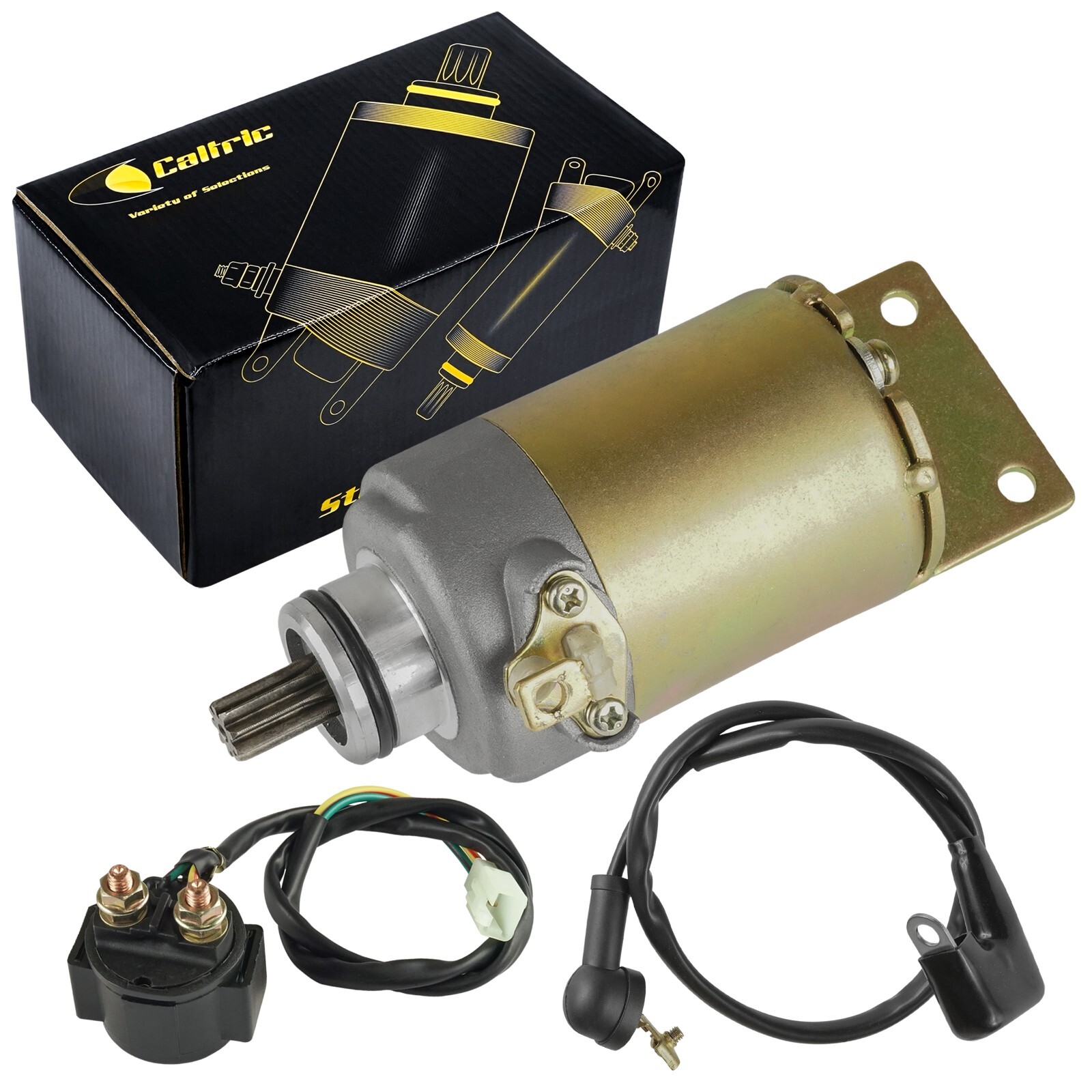Caltric Starter and Relay Solenoid for Polaris Phoenix 200 2005-2025 / 0453024