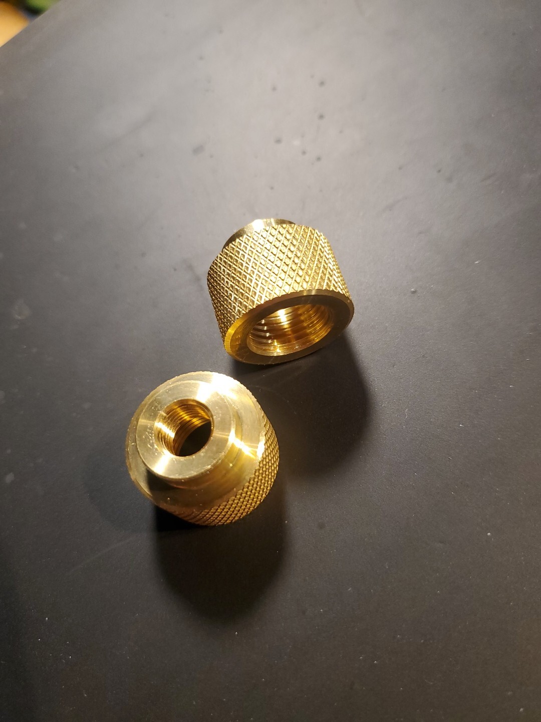 TIG Torch Adapter 3/8-24 to M16x1.5 Brass Fits CK Worldwide WP17 WP26 YesWelder