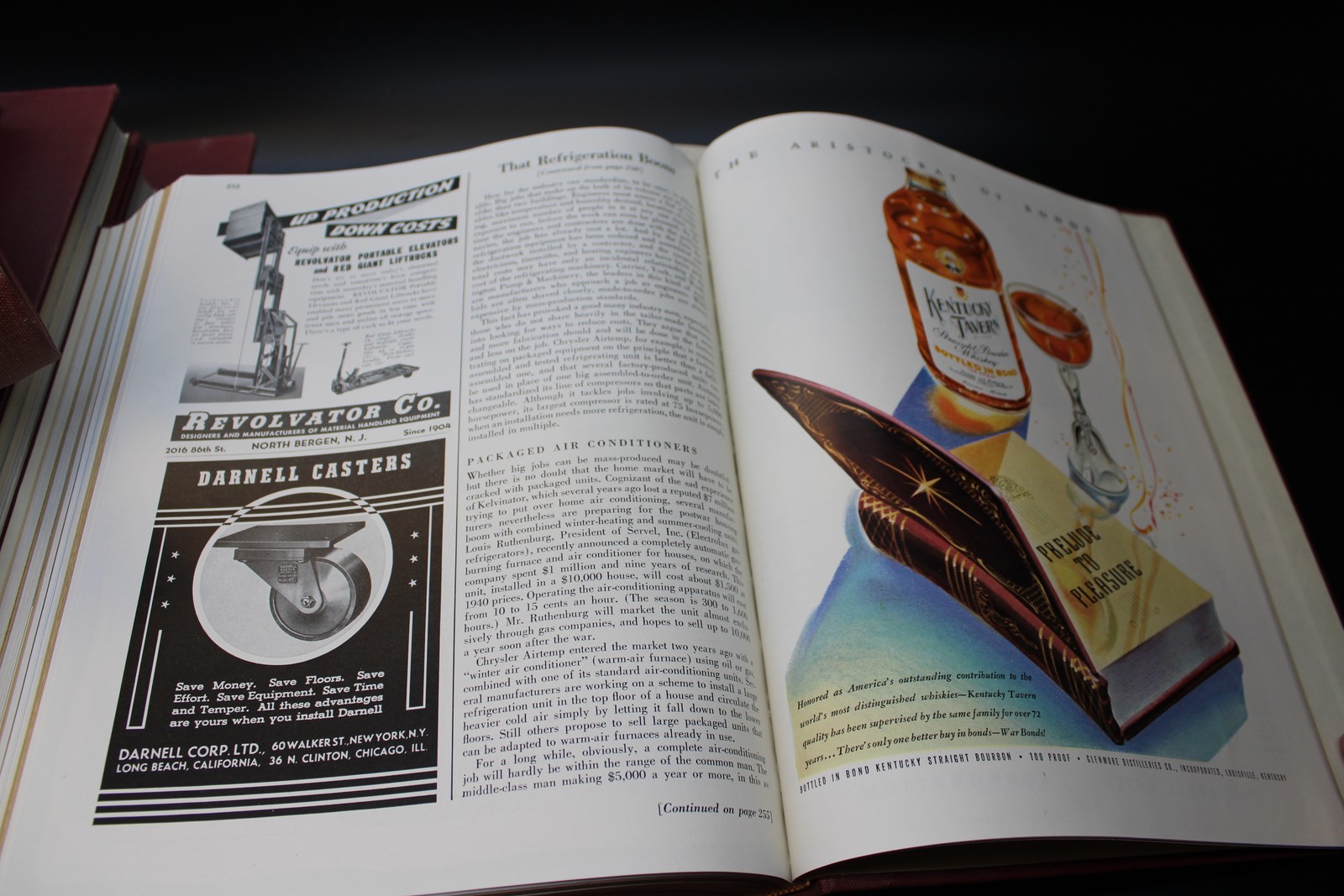 FORTUNE Magazine Hardcover Bound Magazine Volumes – 1934-1985 Library Volumes