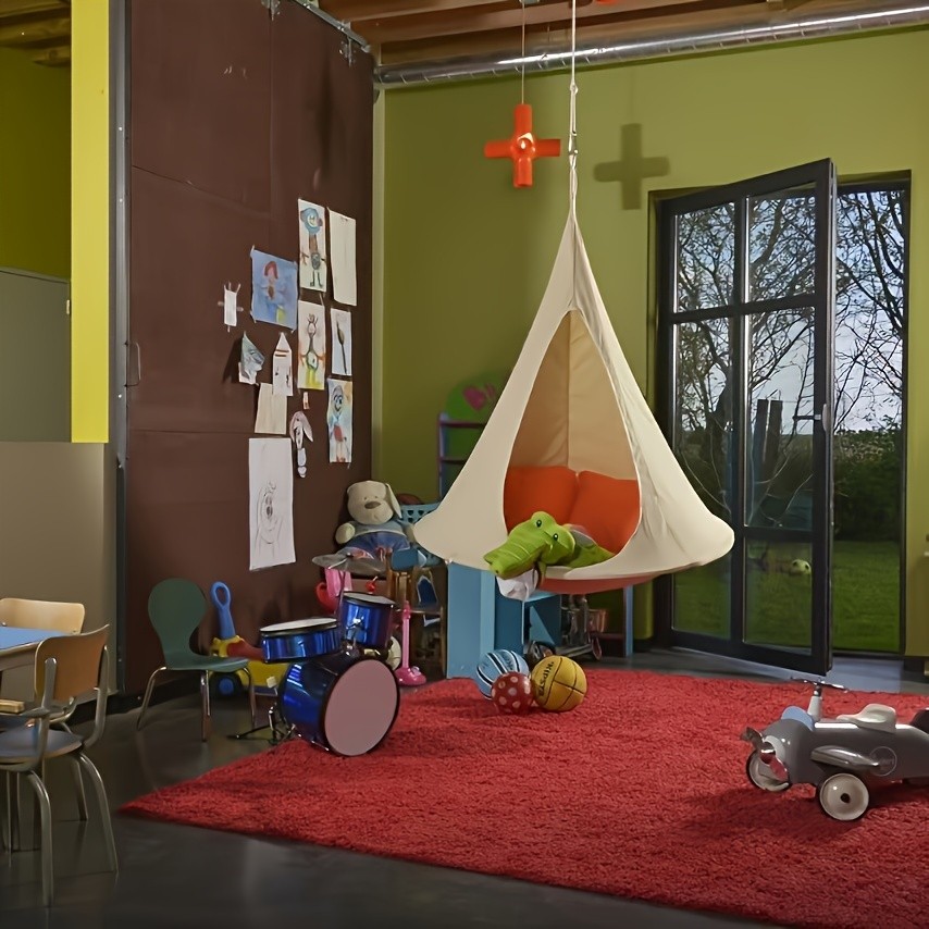 Portable Hanging Chair Hammock with Stand,Hammock for Bedroom