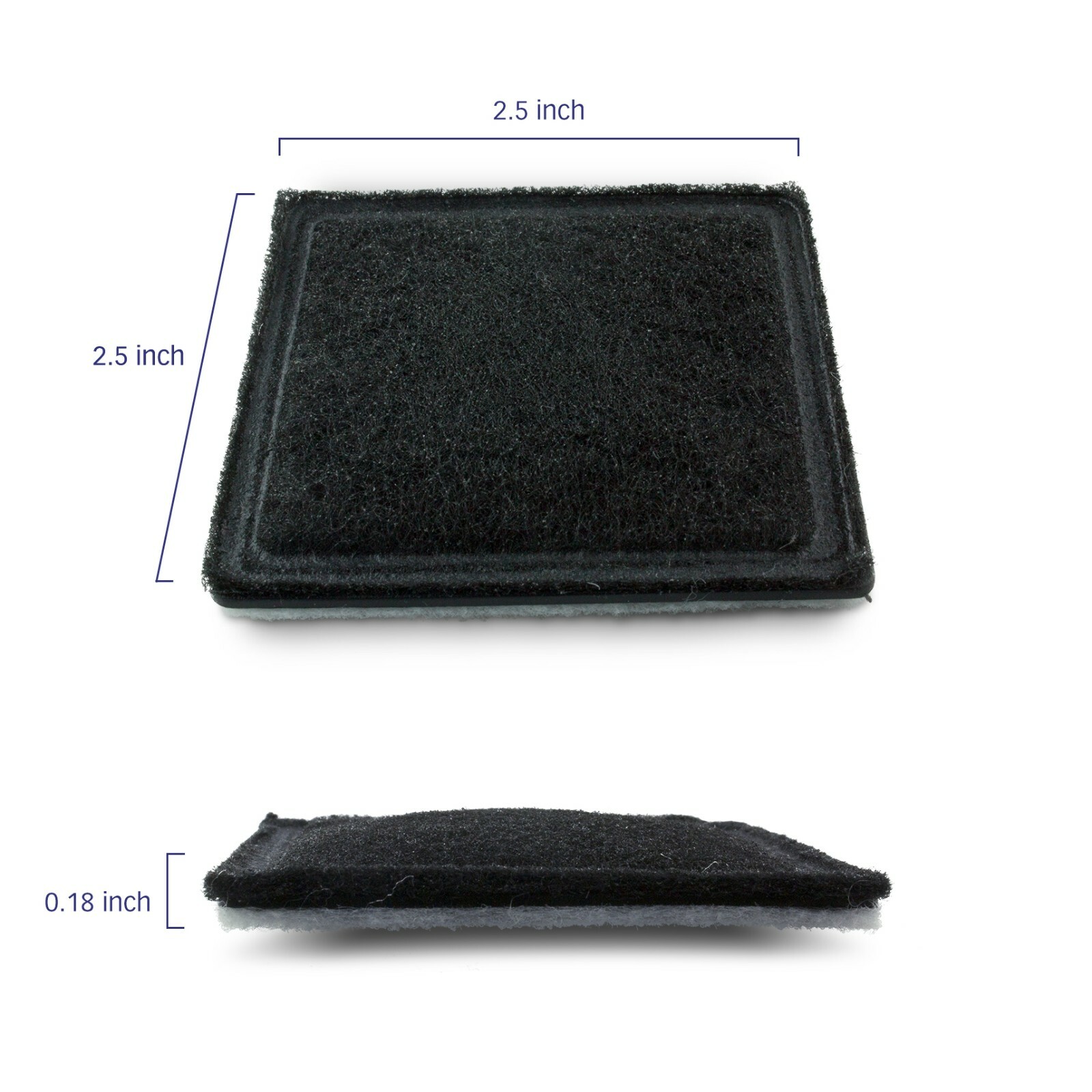 Filters for Aqua Fountain Aqua Cube, Aqua Falls & PetSafe Current, Pack of 12