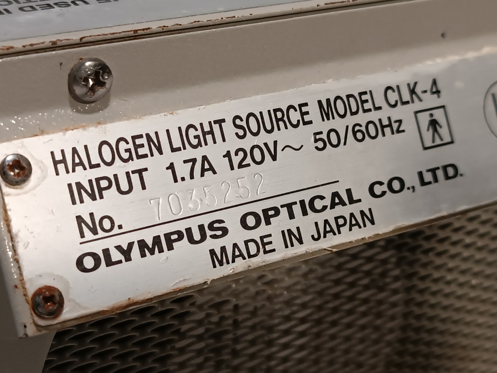 Olympus CLK-4 Halogen Light Source / Endoscopy Endoscopic Illuminator