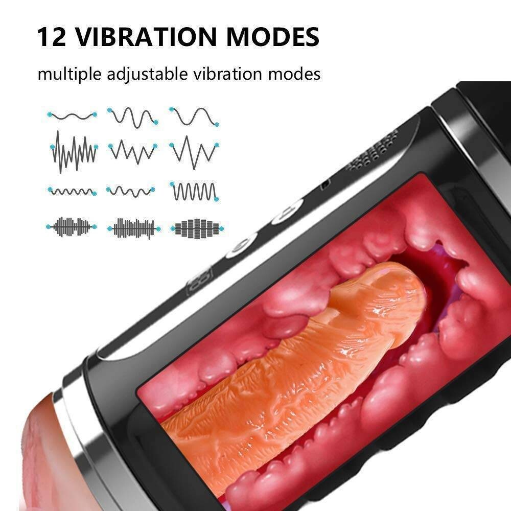 Automatic Male Masturbaters HandsFree Stroker Pocket Pussy Cup Sex Toys for Men