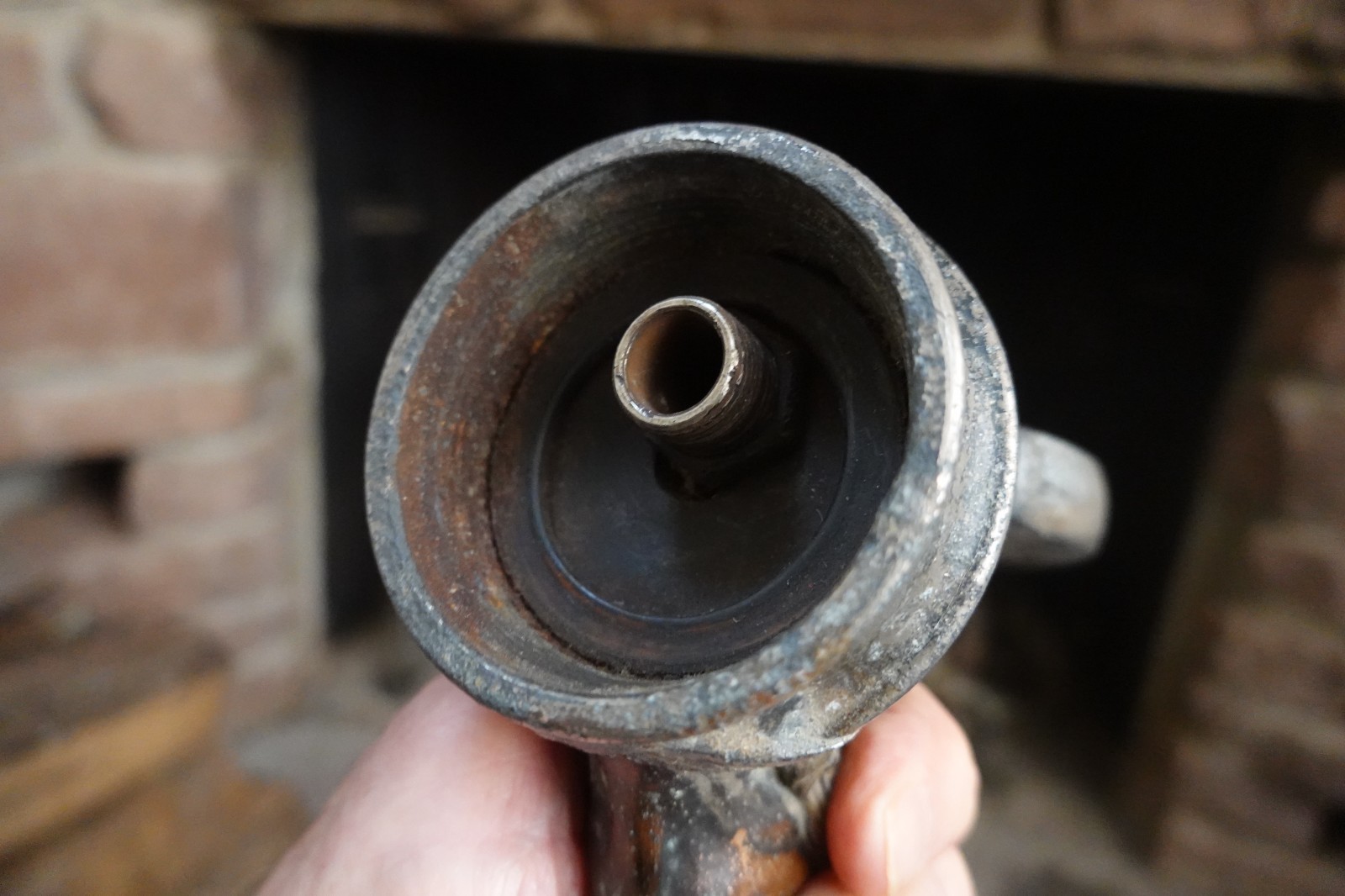 Antique 1929 PONTIAC INDIAN HEAD DELUXE MOTOR SIGNAL RADIATOR CAP HOOD ORNAMENT